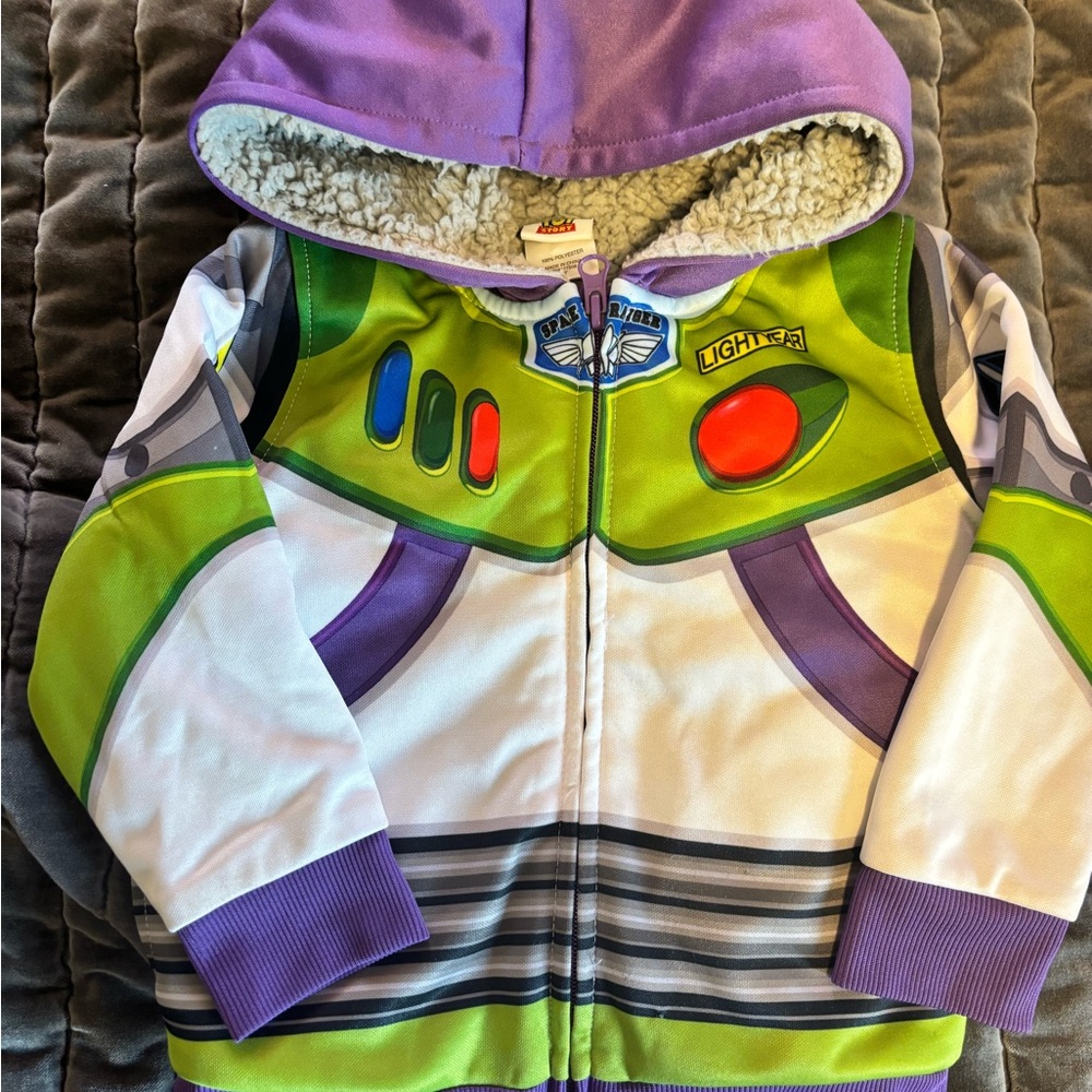 Buzz Lightyear Sherpa Lined Hoodie